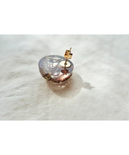 tone(トーン)の「【hazeleyes】storyseries ヴィンテージレジンピアス(MA)(ピアス(両耳用)・レディース・ダークグリーン/パープル/ブラウン/レッド/チェリーレッド/パープル系1/グリーン/シルバー・FREE)」の18枚目の写真