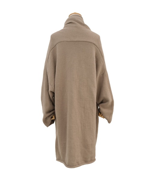 ＡＮＤＪ（アンドジェイ）の「【ANDJ MADE】ショールカラーニットロングガウンカーディガン（カーディガン/ボレロ・レディース・ブラック/ブラウン/モカ・M）」の12枚目の写真