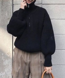 Bon bon turtle zip knit