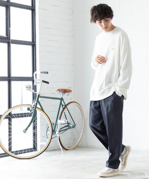 coen(コーエン)の「起毛カルゼタックイージーテーパードパンツ(その他パンツ・メンズ・ベージュ/ダークグレー・SMALL/MEDIUM/LARGE/X-LARGE)」の4枚目の写真