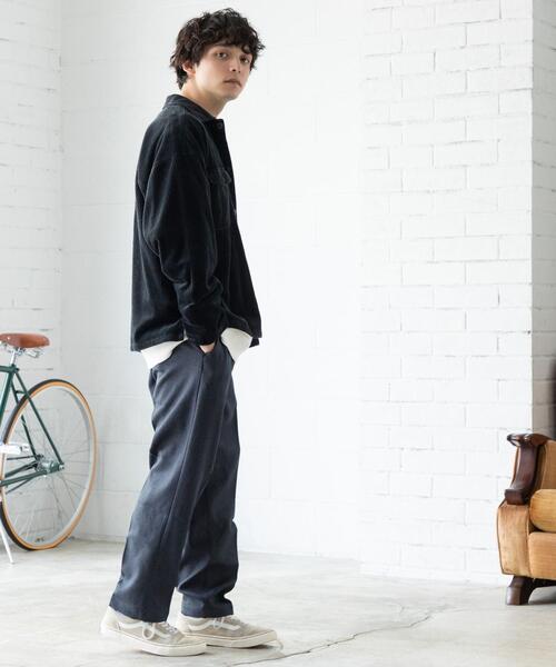 coen(コーエン)の「起毛カルゼタックイージーテーパードパンツ(その他パンツ・メンズ・ベージュ/ダークグレー・SMALL/MEDIUM/LARGE/X-LARGE)」の6枚目の写真