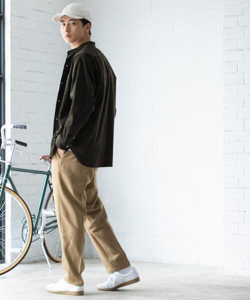 coen(コーエン)の「起毛カルゼタックイージーテーパードパンツ(その他パンツ・メンズ・ベージュ/ダークグレー・SMALL/MEDIUM/LARGE/X-LARGE)」の9枚目の写真