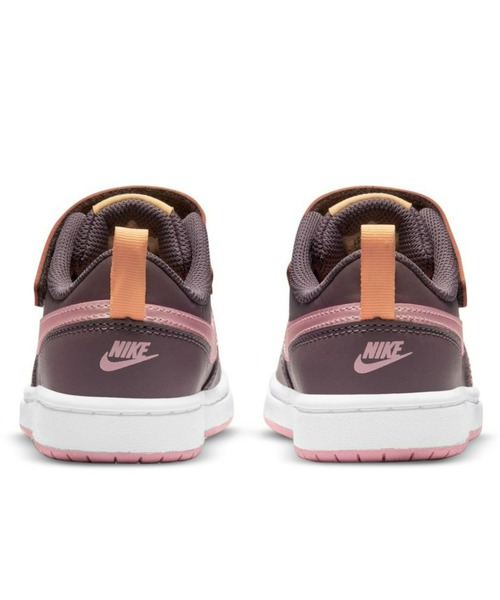 NIKE（ナイキ）の「NIKE/ナイキ COURT BOROUGH LOW コートバーロウ　ゴムひも ベルクロ BQ5451（スニーカー・キッズ・ブラック×グレー/グレー×ピンク/ホワイト×ネイビー/ホワイト×ホワイト・17.0cm/18.0cm/19.0cm/20.0cm/22.0cm/21.0cm）」の19枚目の写真
