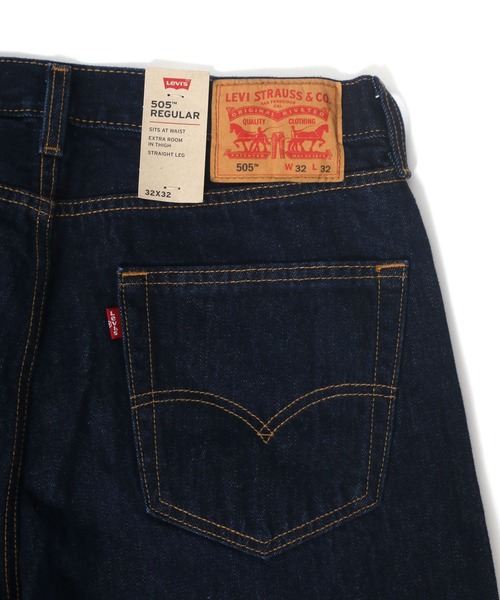 Levi's(リーバイス)の「Levi's/リーバイス 505 レギュラーストレート(デニムパンツ・メンズ・ワンウォッシュ・32inch/30inch/28inch/34inch/36inch/31inch/29inch/33inch)」の12枚目の写真