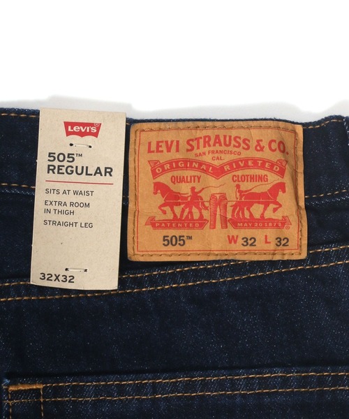 Levi's(リーバイス)の「Levi's/リーバイス 505 レギュラーストレート(デニムパンツ・メンズ・ワンウォッシュ・32inch/30inch/28inch/34inch/36inch/31inch/29inch/33inch)」の13枚目の写真