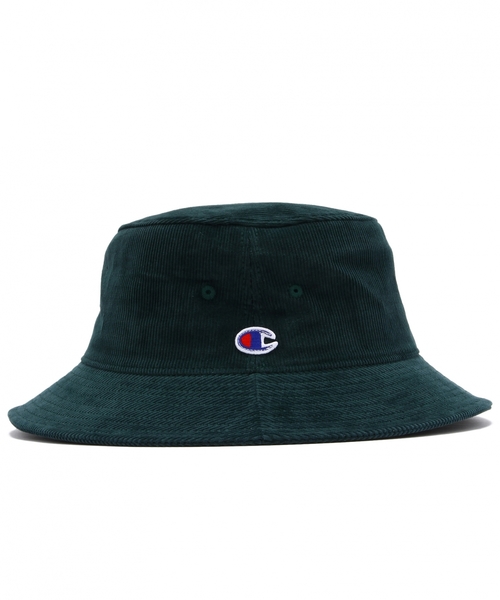 green label relaxing（グリーンレーベルリラクシング）の「[チャンピオン] CＨAMPION CORDUROYバケットハット ◆（ハット・メンズ・ホワイト/ブラック/ダークグリーン/ネイビー・フリー）」の5枚目の写真