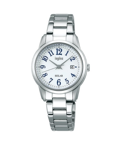 Seiko Ingenu Ingenu ラウンド レディース 日付表示付き Ahjd418 Ahjd419 アナログ腕時計 レディース Seiko セイコー