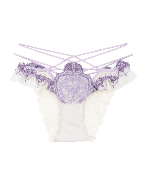 ランジェリアム ＊クラシックジュエリー ブラ &ショーツ セット ブラック LINGERIEAM（ランジェリアム）の「クラシックジュエリー