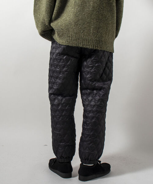 GLOSTER(グロスター)の「【GLOSTER/グロスター】PUFFER WARM PANTS 中綿イージーパンツ(その他パンツ・メンズ・ブラック/オフホワイト/オリーブ・MEDIUM/LARGE)」の20枚目の写真