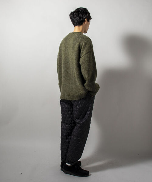 GLOSTER(グロスター)の「【GLOSTER/グロスター】PUFFER WARM PANTS 中綿イージーパンツ(その他パンツ・メンズ・ブラック/オフホワイト/オリーブ・MEDIUM/LARGE)」の16枚目の写真