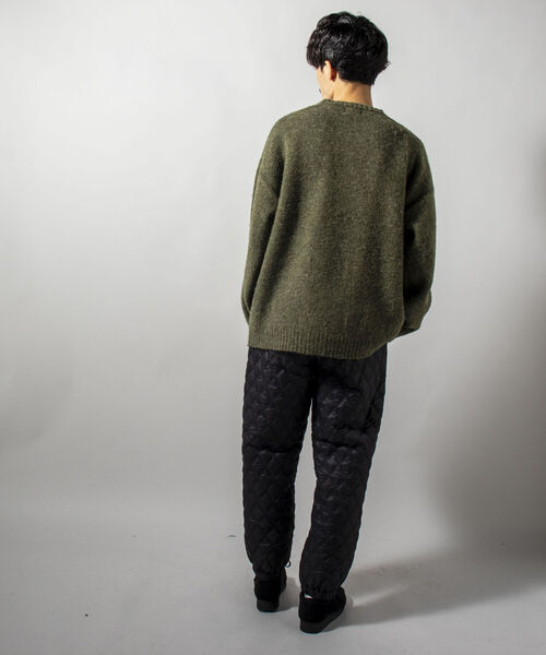 GLOSTER(グロスター)の「【GLOSTER/グロスター】PUFFER WARM PANTS 中綿イージーパンツ(その他パンツ・メンズ・ブラック/オフホワイト/オリーブ・MEDIUM/LARGE)」の15枚目の写真