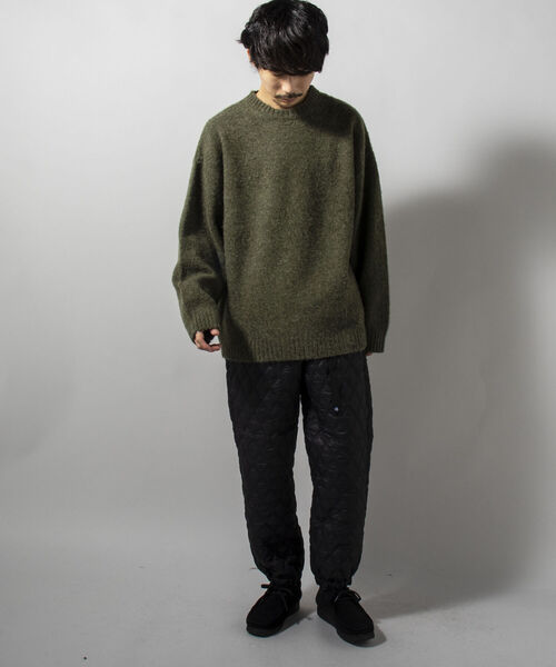 GLOSTER(グロスター)の「【GLOSTER/グロスター】PUFFER WARM PANTS 中綿イージーパンツ(その他パンツ・メンズ・ブラック/オフホワイト/オリーブ・MEDIUM/LARGE)」の14枚目の写真