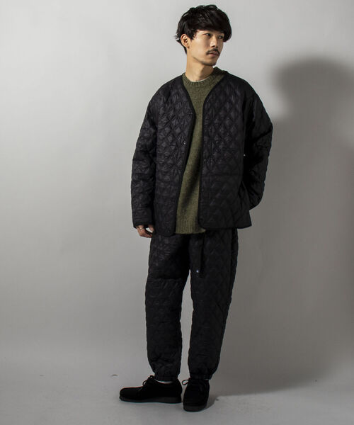 GLOSTER(グロスター)の「【GLOSTER/グロスター】PUFFER WARM PANTS 中綿イージーパンツ(その他パンツ・メンズ・ブラック/オフホワイト/オリーブ・MEDIUM/LARGE)」の10枚目の写真