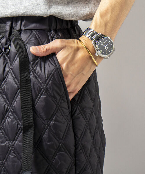 GLOSTER(グロスター)の「【GLOSTER/グロスター】PUFFER WARM PANTS 中綿イージーパンツ(その他パンツ・メンズ・ブラック/オフホワイト/オリーブ・MEDIUM/LARGE)」の6枚目の写真