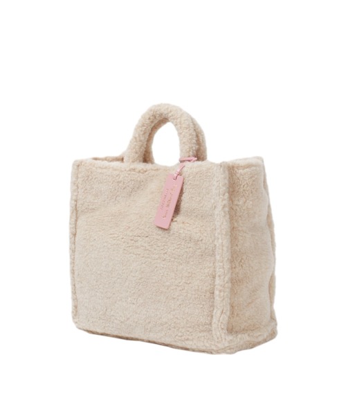 COCCINELLE(コチネレ)の「《COCCINELLE/コチネレ》ECO SHEARING(トートバッグ・レディース・ブルー系その他/バーガンディー・FREE)」の8枚目の写真