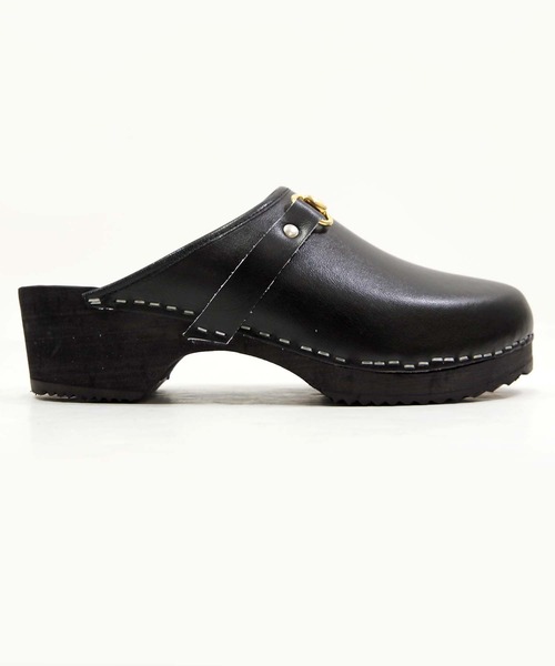 MOHEDA TOFFELN（モヘダトフェール）の「MOHEDA TOFFELN （モヘダトフェール） / 【EMC RETAIL STORE 別注】 ビットサボサンダル TRIM（サンダル・レディース・ブラック・40/38/39/41/35/36/37）」の2枚目の写真