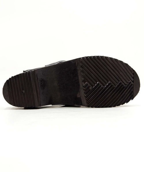 MOHEDA TOFFELN（モヘダトフェール）の「MOHEDA TOFFELN （モヘダトフェール） / 【EMC RETAIL STORE 別注】 ビットサボサンダル TRIM（サンダル・レディース・ブラック・40/38/39/41/35/36/37）」の4枚目の写真