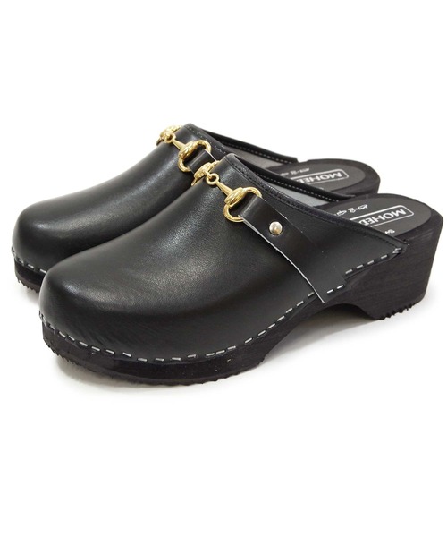 MOHEDA TOFFELN（モヘダトフェール）の「MOHEDA TOFFELN （モヘダトフェール） / 【EMC RETAIL STORE 別注】 ビットサボサンダル TRIM（サンダル・レディース・ブラック・40/38/39/41/35/36/37）」の5枚目の写真