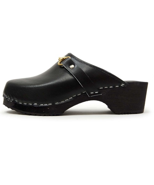 MOHEDA TOFFELN（モヘダトフェール）の「MOHEDA TOFFELN （モヘダトフェール） / 【EMC RETAIL STORE 別注】 ビットサボサンダル TRIM（サンダル・レディース・ブラック・40/38/39/41/35/36/37）」の6枚目の写真
