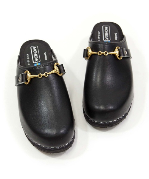 MOHEDA TOFFELN（モヘダトフェール）の「MOHEDA TOFFELN （モヘダトフェール） / 【EMC RETAIL STORE 別注】 ビットサボサンダル TRIM（サンダル・レディース・ブラック・40/38/39/41/35/36/37）」の8枚目の写真