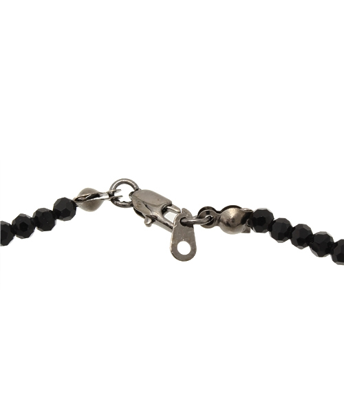 WEGO（ウィゴー）の「WEGO/リングブラックネックレス（ネックレス・メンズ・ブラック・FREE）」の4枚目の写真