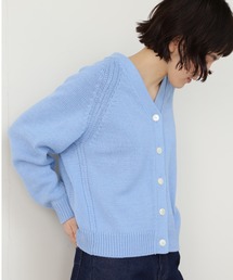 human woman | ◆コットンアクリル天竺ニットカーディガン(カーディガン/ボレロ)