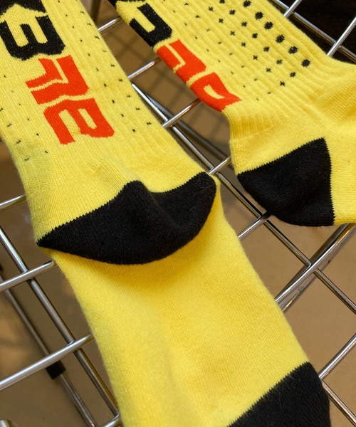 AlexanderLeeChang（アレキサンダーリーチャン）の「AlexanderLeeChang アレキサンダーリーチャン / ELECT SOCKS エレクトグラフィックソックス 靴下 / AC052203（ソックス/靴下・メンズ・ホワイト/イエロー系その他/ブラック・FREE）」の15枚目の写真