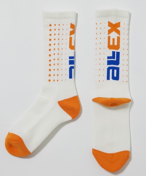 AlexanderLeeChang（アレキサンダーリーチャン）の「AlexanderLeeChang アレキサンダーリーチャン / ELECT SOCKS エレクトグラフィックソックス 靴下 / AC052203（ソックス/靴下・メンズ・ホワイト/イエロー系その他/ブラック・FREE）」の16枚目の写真