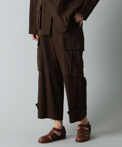 偉大な Ig ヘリンボーン クロップドパンツ ブランドショッパー付き Pushkarnasales Com