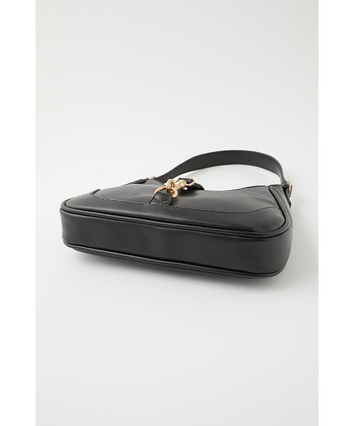 MOUSSY（マウジー）の「MINI HOBO バッグ（ハンドバッグ・レディース・オフホワイト/ブラック/グリーン・FREE）」の4枚目の写真