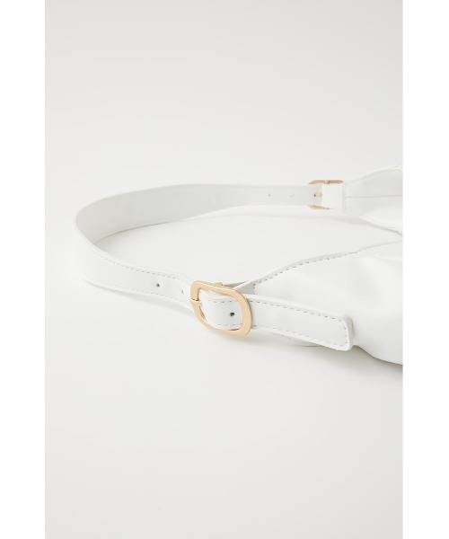 MOUSSY（マウジー）の「MINI HOBO バッグ（ハンドバッグ・レディース・オフホワイト/ブラック/グリーン・FREE）」の21枚目の写真