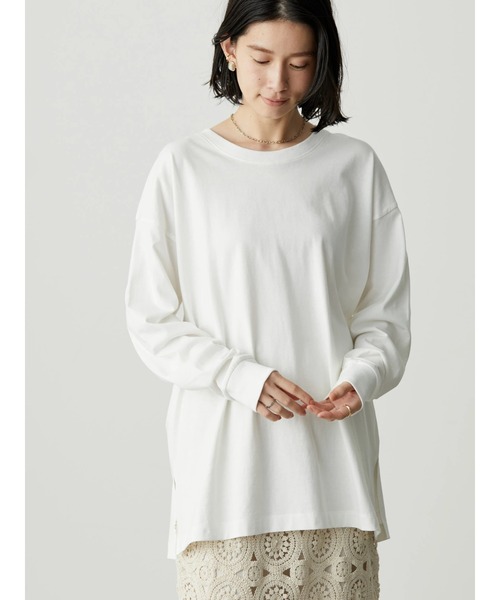 AMERICAN HOLIC（アメリカンホリック）の「SET ロゴ裏毛ベスト+カットプルオーバー2（Tシャツ/カットソー・レディース・チャコールグレー・M/L）」の7枚目の写真