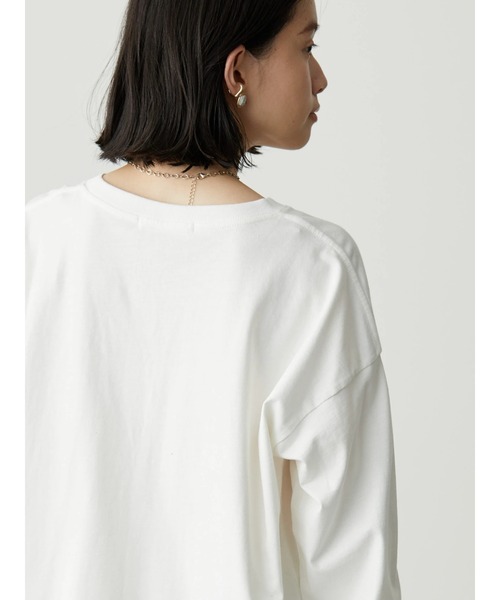 AMERICAN HOLIC（アメリカンホリック）の「SET ロゴ裏毛ベスト+カットプルオーバー2（Tシャツ/カットソー・レディース・チャコールグレー・M/L）」の11枚目の写真