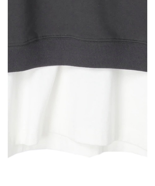 AMERICAN HOLIC（アメリカンホリック）の「SET ロゴ裏毛ベスト+カットプルオーバー2（Tシャツ/カットソー・レディース・チャコールグレー・M/L）」の22枚目の写真