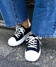 キャンバストラックソールスニーカー