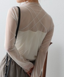 COLONY 2139 | カップ付リブクロスバックキャミソール / バッククロスキャミソール(キャミソール)