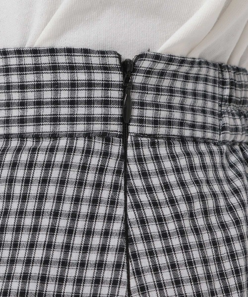 mysty woman（ミスティウーマン）の「ラッフルマーメイドスカート 273208（スカート・レディース・ブラック/ブラック系/ネイビー系・FREE）」の6枚目の写真