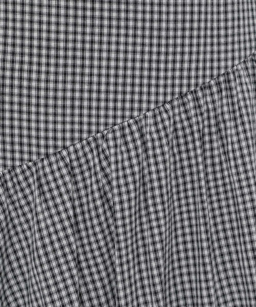 mysty woman（ミスティウーマン）の「ラッフルマーメイドスカート 273208（スカート・レディース・ブラック/ブラック系/ネイビー系・FREE）」の18枚目の写真