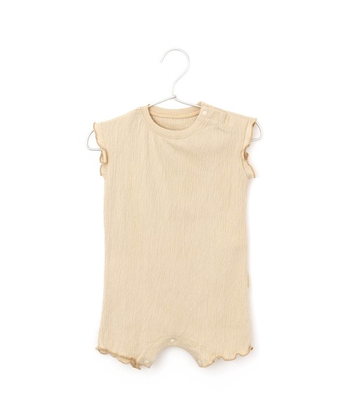 MAKE YOUR DAY（メイクユアデイ）の「無地メロウロンパース■70.80cm（ロンパース・キッズ・オレンジ/ミント/アイボリー・80/70）」の7枚目の写真