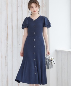 Gramercy Wrap Midi Dress（ワンピース）｜Her lip to（ハーリップ