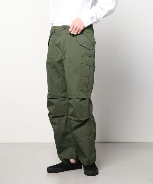 AMERICAN RAG CIE(アメリカンラグシー)の「コットンナイロンリップストップM-51フィールドパンツ(カーゴパンツ・メンズ・オリーブ/カーキ・MEDIUM/LARGE)」の4枚目の写真