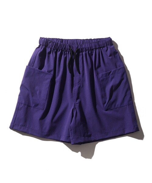 THE SHOP TK （ザ ショップ ティーケー ）の「◆【150-160】【動きやすさ抜群！】ストレッチハーフパンツ（その他パンツ・キッズ・黄緑系/パープル系/オレンジ/ブラック・16/15 ）」の6枚目の写真
