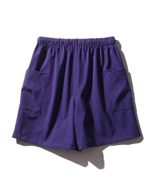 THE SHOP TK （ザ ショップ ティーケー ）の「◆【150-160】【動きやすさ抜群！】ストレッチハーフパンツ（その他パンツ・キッズ・黄緑系/パープル系/オレンジ/ブラック・16/15 ）」の7枚目の写真