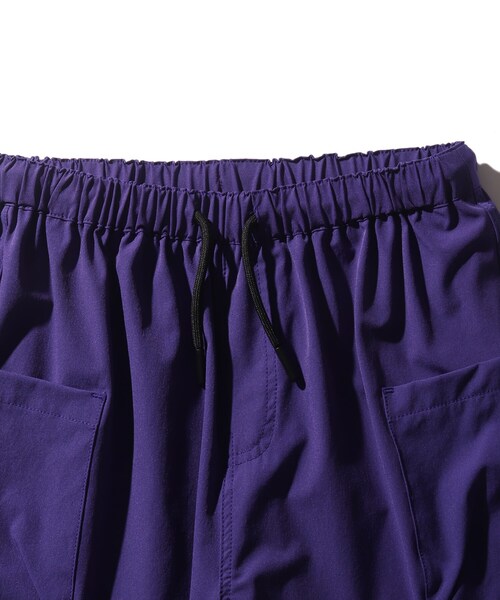 THE SHOP TK （ザ ショップ ティーケー ）の「◆【150-160】【動きやすさ抜群！】ストレッチハーフパンツ（その他パンツ・キッズ・黄緑系/パープル系/オレンジ/ブラック・16/15 ）」の8枚目の写真