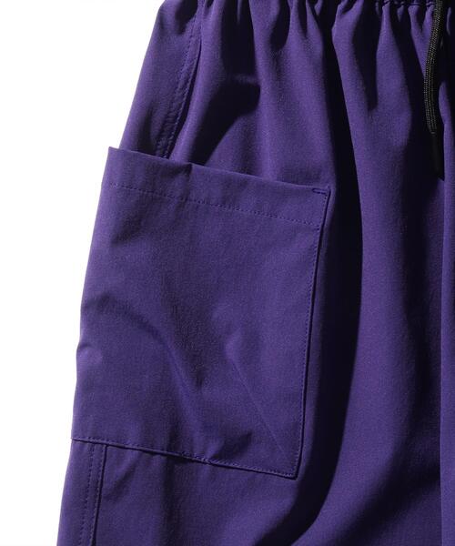 THE SHOP TK （ザ ショップ ティーケー ）の「◆【150-160】【動きやすさ抜群！】ストレッチハーフパンツ（その他パンツ・キッズ・黄緑系/パープル系/オレンジ/ブラック・16/15 ）」の9枚目の写真
