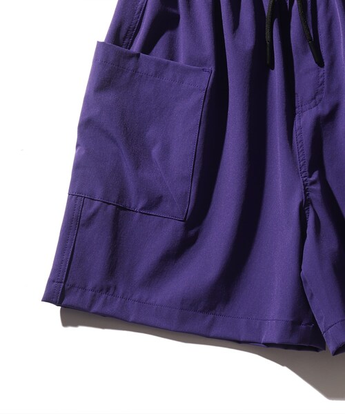 THE SHOP TK （ザ ショップ ティーケー ）の「◆【150-160】【動きやすさ抜群！】ストレッチハーフパンツ（その他パンツ・キッズ・黄緑系/パープル系/オレンジ/ブラック・16/15 ）」の10枚目の写真