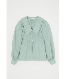 PIN TUCK FRILL ブラウス
