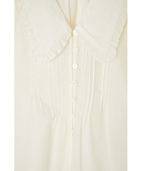 MOUSSY（マウジー）の「PIN TUCK FRILL ブラウス（シャツ