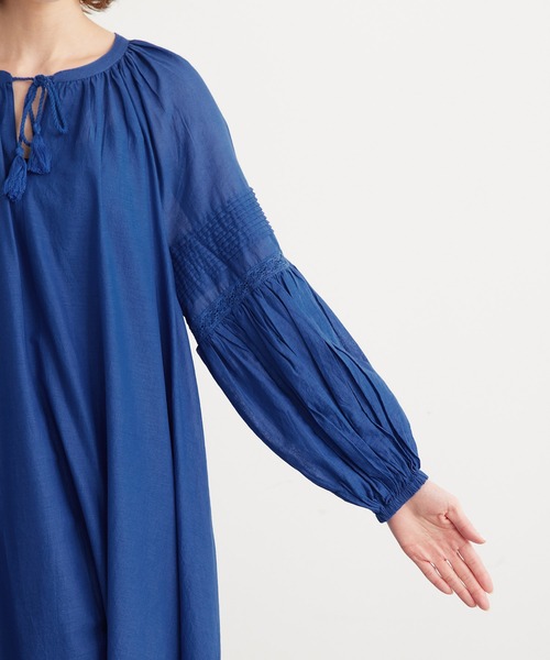 ROPE' PICNIC(ロペピクニック)の「【WEB限定】INDIAカフタンワンピース(ワンピース・レディース・ブラック/ブルー/ピンク・38)」の18枚目の写真