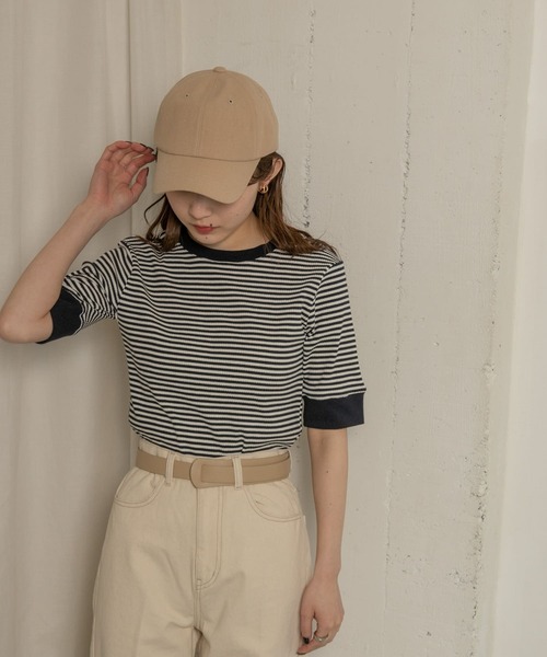 SMELLY（スメリー）の「リネンコットンキャップ（キャップ・レディース・アイボリー/ベージュ/グリーン・-）」の21枚目の写真